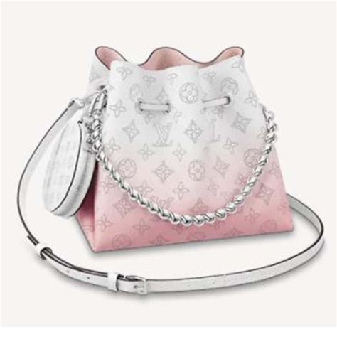 louis vuitton white and pink bag